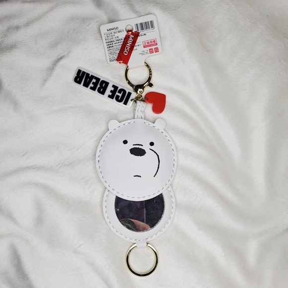 Miniso Accessories Miniso We Bare Bears Ice Bear Keychain Mirror